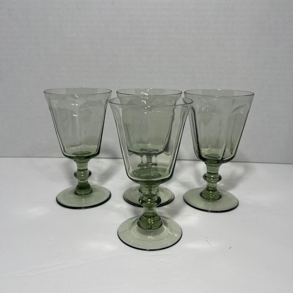 Lenox Dining Lenox Antique Green Set Of 4 Juice Or Water Glasses